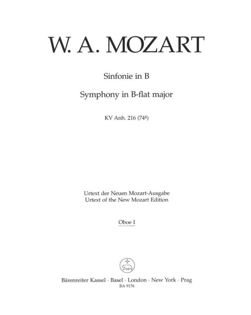 Symphony in Bb Major No. 54